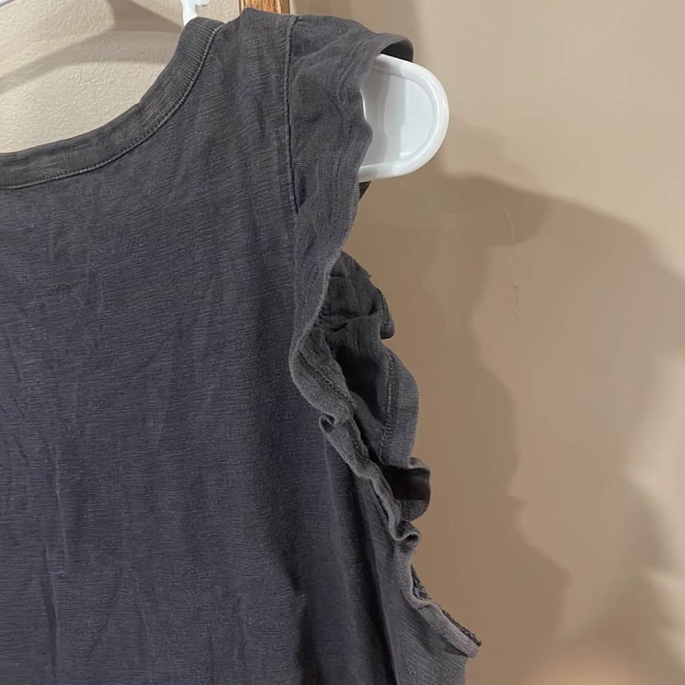 Woman’s AcidWash Grey Sleeveless Dress - Picture 6 of 6